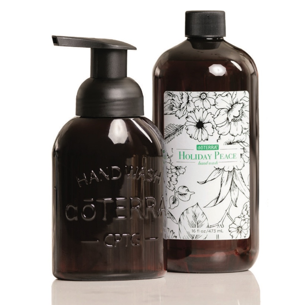 doTERRA Holiday Peace Foaming Hand Wash & Dispenser Set
